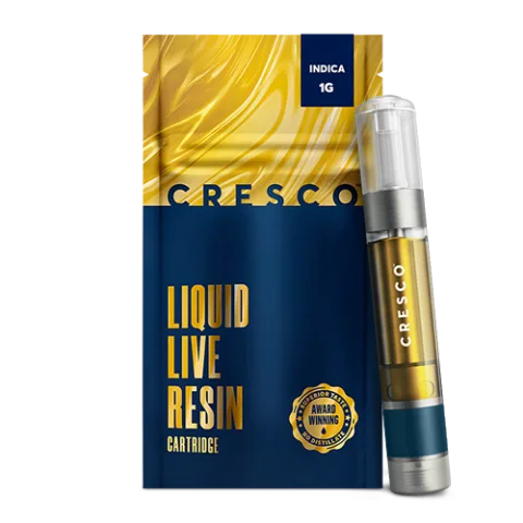 Cap Junky Liquid Live Resin Cartridge, as Sunnyside's menu shows it