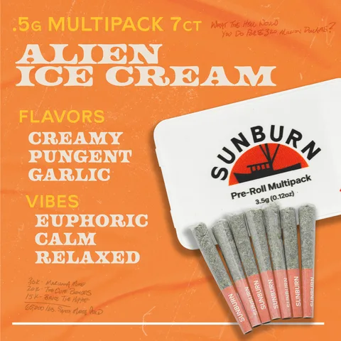 Alien Ice Cream - Pre Rolls