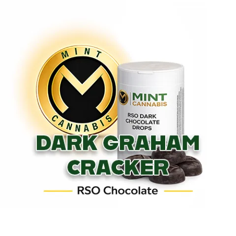 Mint Premium - Chocolate Drops RSO - Dark Graham Cracker