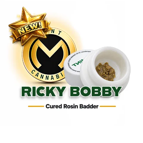 Mint Premium - Cured Rosin Badder - Ricky Bobby
