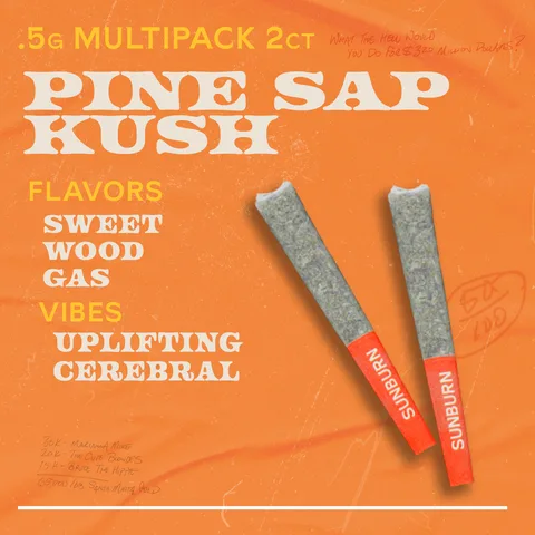 Pine Sap Kush - Pre Rolls