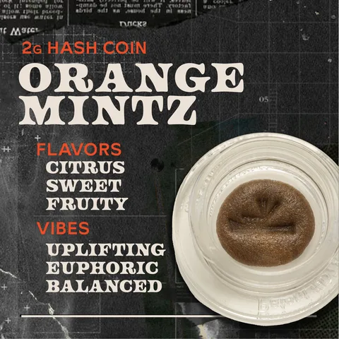 Orange Mintz - Hash Coins Concentrate