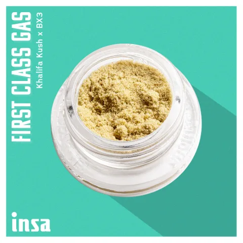 Kief - First Class Gas, as Insa's menu shows it