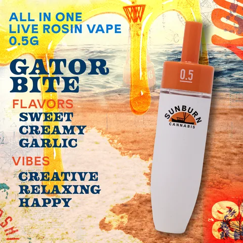 Gator Bite Live Rosin AIO