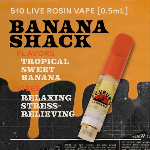 Banana Shack - Live Rosin Cartridge