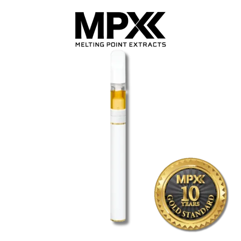 MPX™ Guava Z Live Rosin Disposable All-in-One, as GrowHealthy's menu shows it
