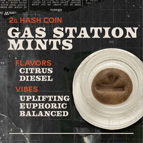 Gas Station Mints - Hash Coins Concentrate