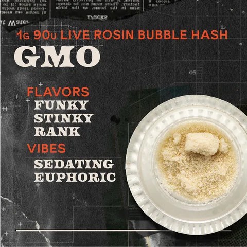 GMO - Bubble Hash Concentrate
