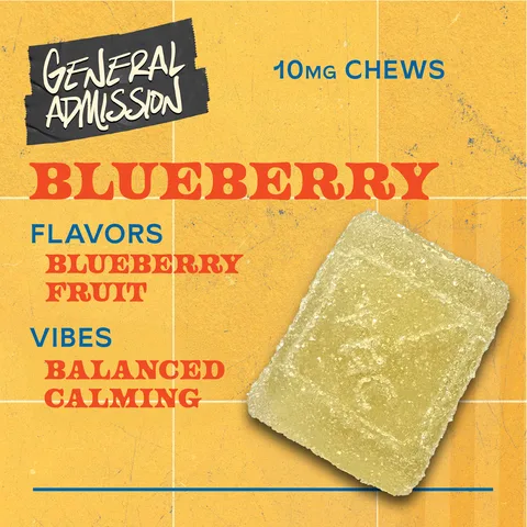 Blueberry - Distillate Chews