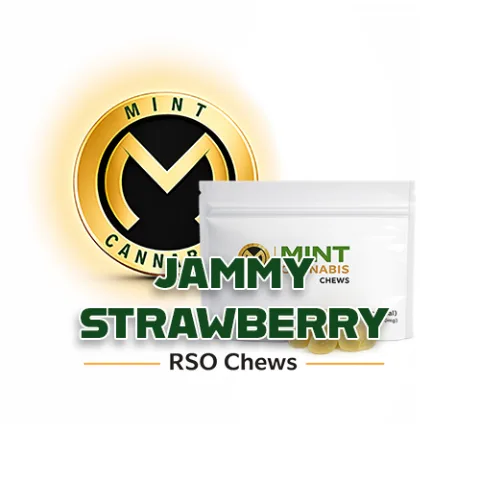 Mint Premium - RSO Chews - Jammy Strawberry