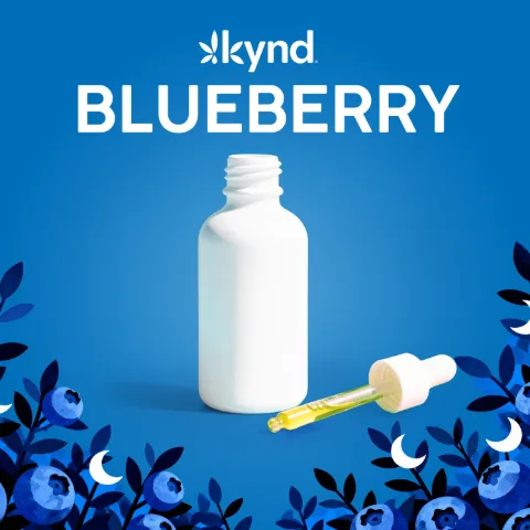 Blueberry Indica THC Distillate Tincture