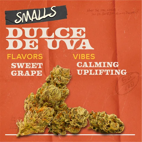Dulce De Uva - Smalls Flower, as Sunburn's menu shows it