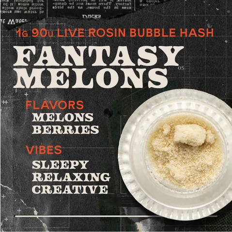 Fantasy Melons - Bubble Hash Concentrate