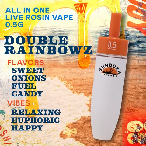Double Rainbowz Live Rosin AIO