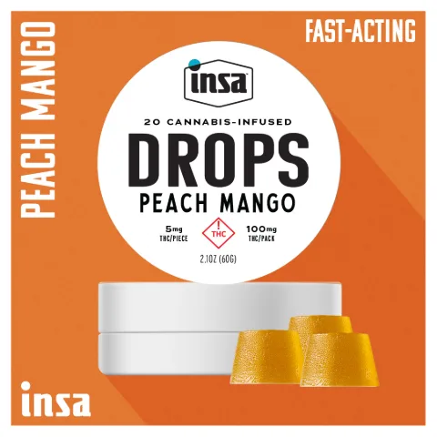 Drops/Chews - Peach Mango - (20 Chews)