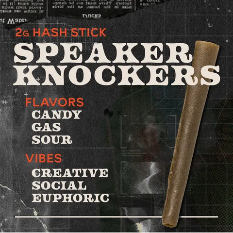 Speaker Knockers - Hash Sticks Concentrate