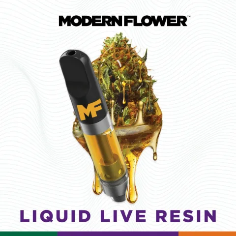 Gas Apple Liquid Live Resin Cart