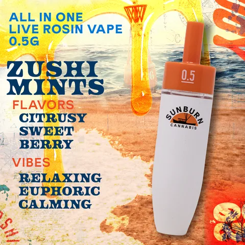 Zushi Mints Live Rosin AIO