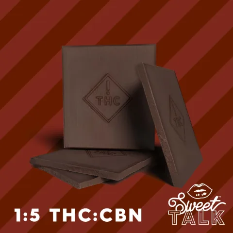Dark Chocolates Ratio 10pc, as Trulieve's menu shows it