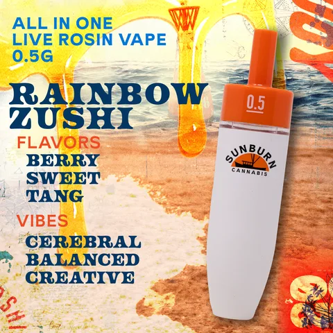 Rainbow Zushi Live Rosin AIO