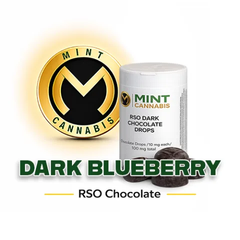 Mint Premium - Chocolate Drops RSO - Dark Blueberry