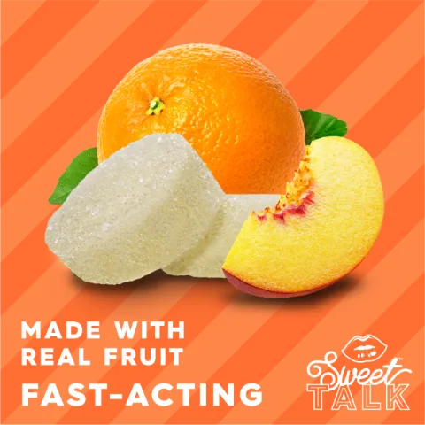 Orange Peach Fast-Acting Gels