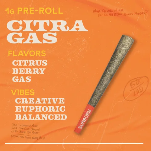 Citra Gas - Pre Rolls