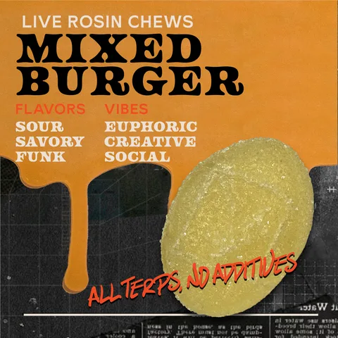 Mixed Burger - Live Rosin Chews