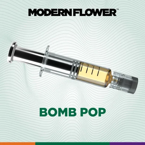 Bomb Pop CDT Clear Dose Syringe