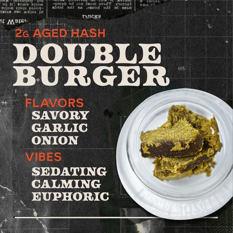 Double Burger - Aged Hash Concentrate