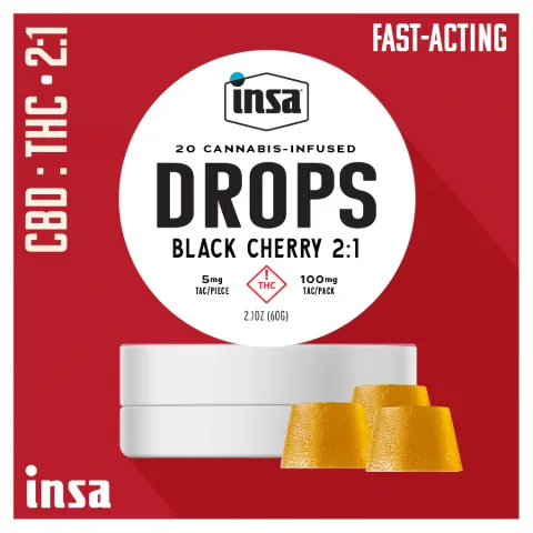 Drops/Chews - Black Cherry 2:1 Chews - (20 Chews)