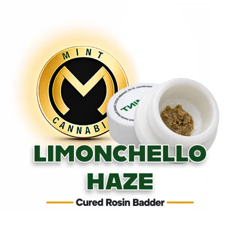 Mint Premium - Cured Rosin Badder - LMNCLLO Haze