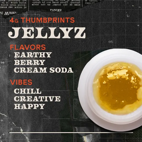 Jellyz Live Rosin - Thumbprints Concentrate