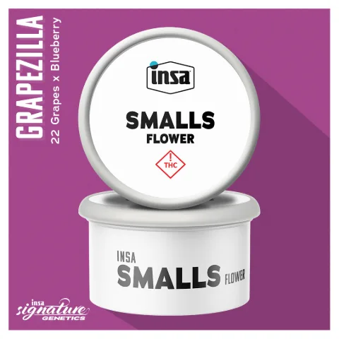Smalls - Grapezilla, as Insa's menu shows it