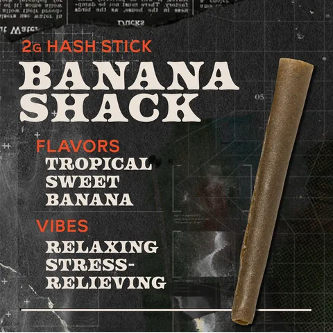Banana Shack - Hash Sticks Concentrate