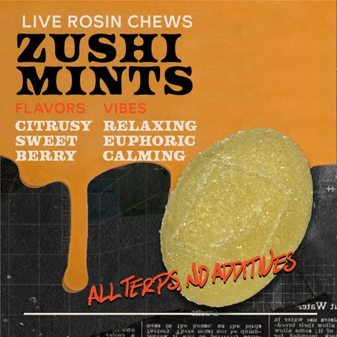 Zushi Mints - Live Rosin Chews