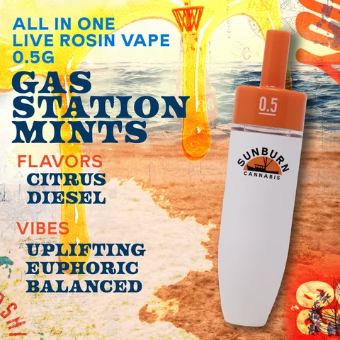 Gas Station Mints Live Rosin AIO