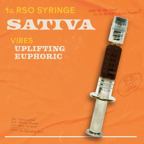 Sativa - RSO Syringe
