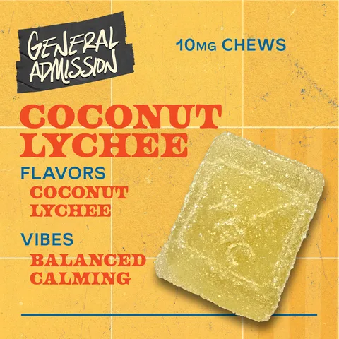 Coconut Lychee - Distillate Chews