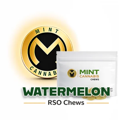 Mint Premium - RSO Chews - Watermelon
