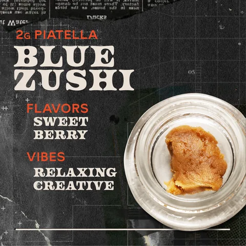 Blue Zushi - Piatella Hash Concentrate