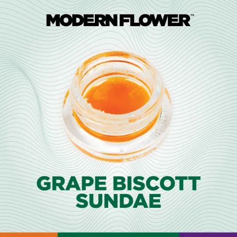 Grape Biscotti Sundae Live Terpene Sauz