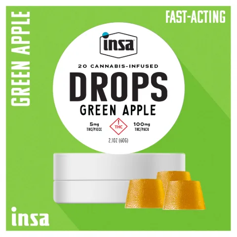 Drops/Chews - Green Apple - (20 Chews)