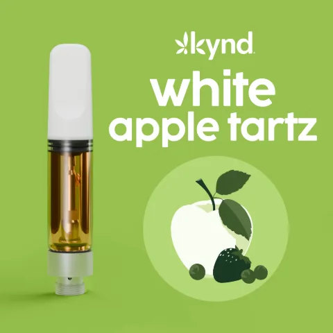 White Apple Tartz: CDT Vape Cartridge