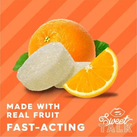 Florida Orange Fast-Acting Gels