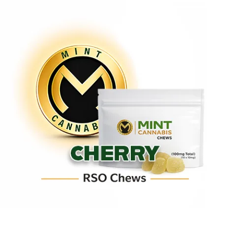 Mint Premium - RSO Chews - Cherry