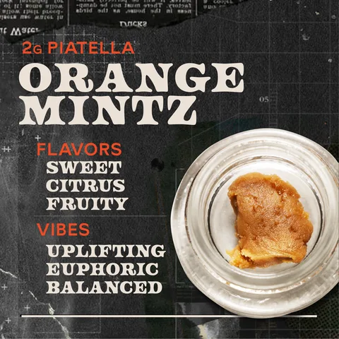 Orange Mintz - Piatella Hash Concentrate