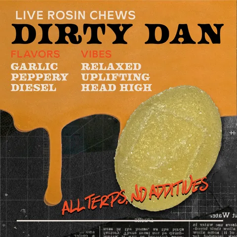 Dirty Dan - Live Rosin Chews