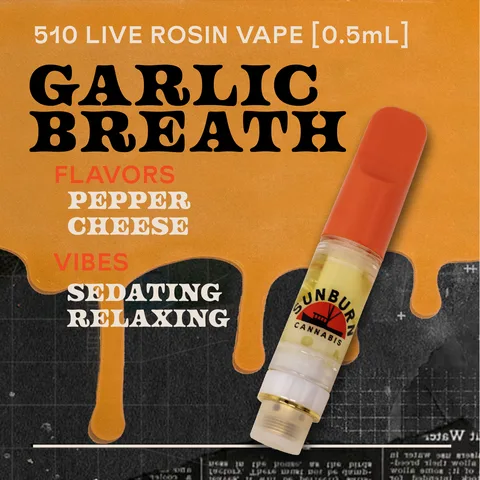 Garlic Breath - Live Rosin Cartridge