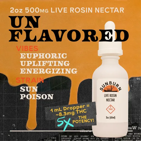 Unflavored Sun Poison - Nectar Tincture